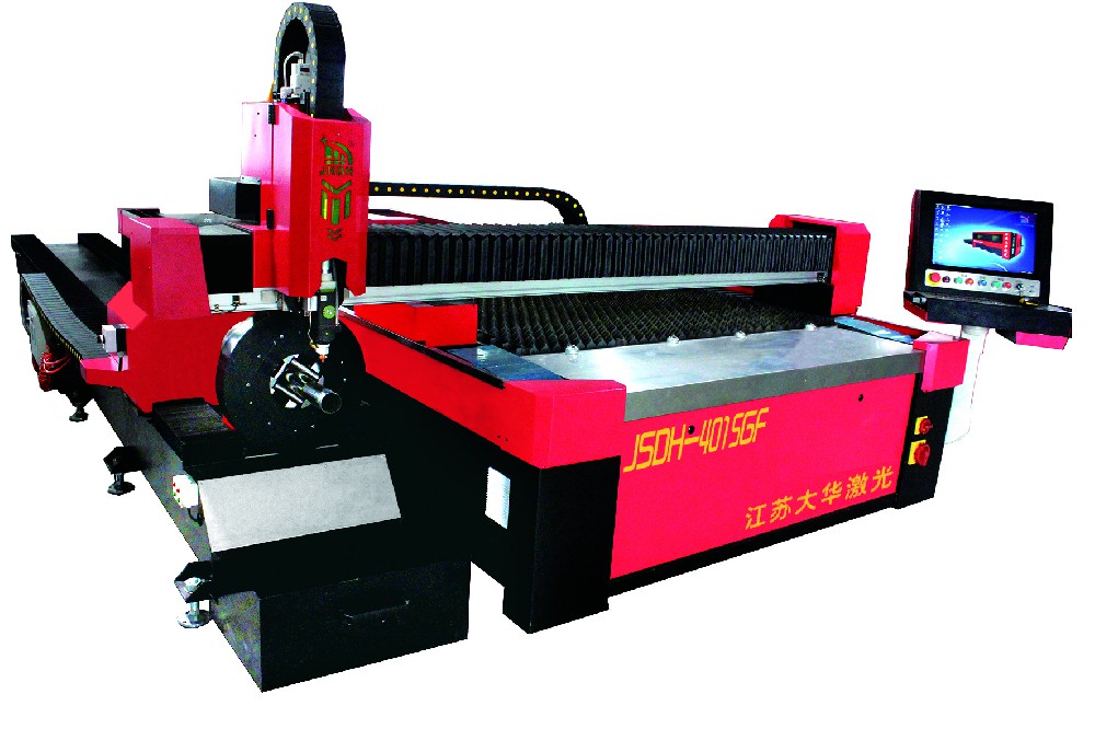 JSDH 4015GF 1000W板管一體光纖激光切割機(jī)